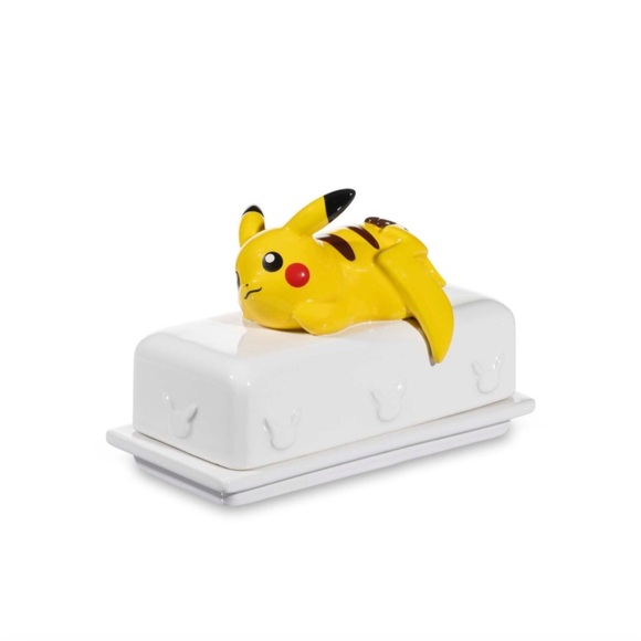 Pikachu Ceramic Butter Dish - Picture 1 of 2